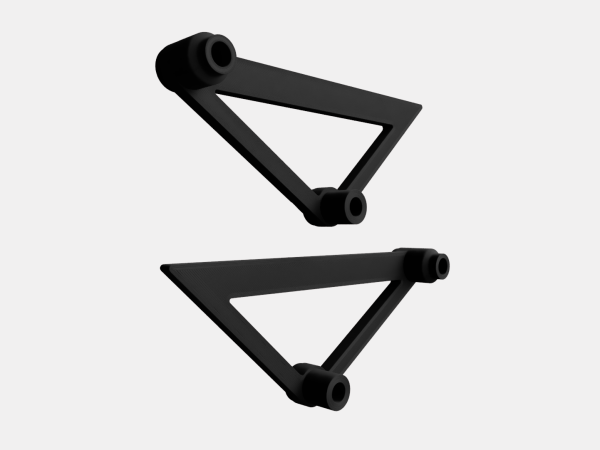 Blank_4 Stealth Plates - 2 stk