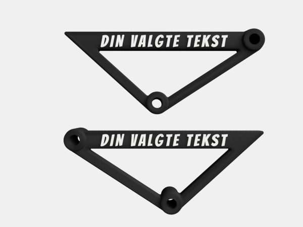 Custom_2 Stealth Plates - 2 stk